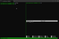 tmux multiple screen